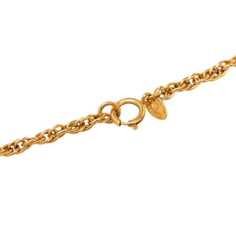 CHANEL Vintage Gold Logo Necklace - Picture 4 of 6